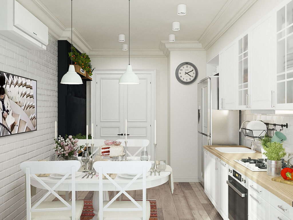 Скандинавский дизайн 4-комнатной квартиры: изыск и лаконичность